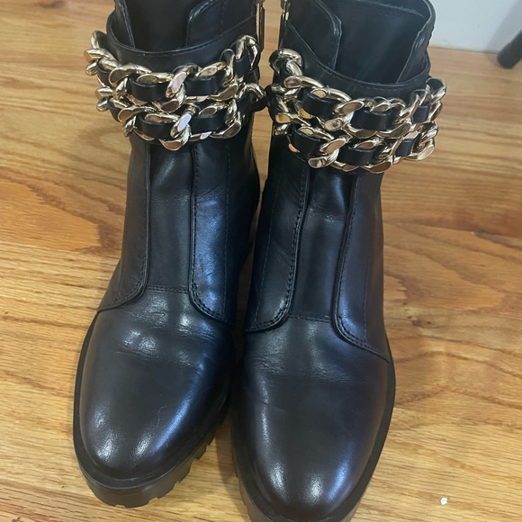 KARL LAGERFELD PARIS Palmer Combat Boot Size 6 - Picture 2 of 13